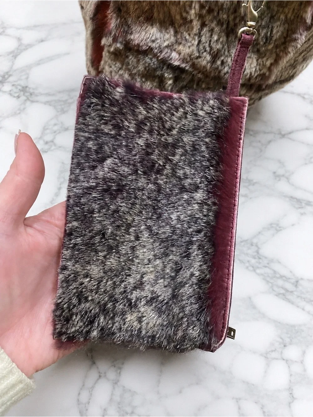 Rare CHANEL Lapin Rabbit Fur Tote